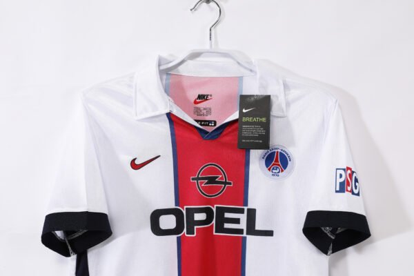 Retro 1998/99 PSG Away Jersey Vintage Shirt - Image 3