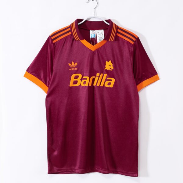 Retro 1992/94 Roma Home Jersey Vintage Shirt