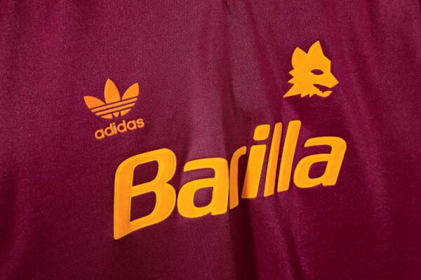 Retro 1992/94 Roma Home Jersey Vintage Shirt - Image 6