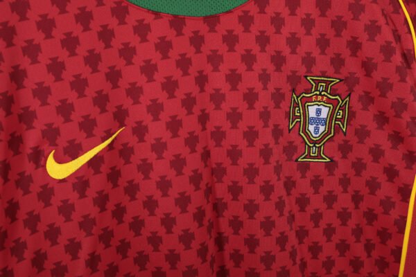 Retro 2004 Portugal Home Jersey Adult - Image 6