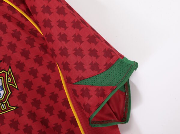 Retro 2004 Portugal Home Jersey Adult - Image 7