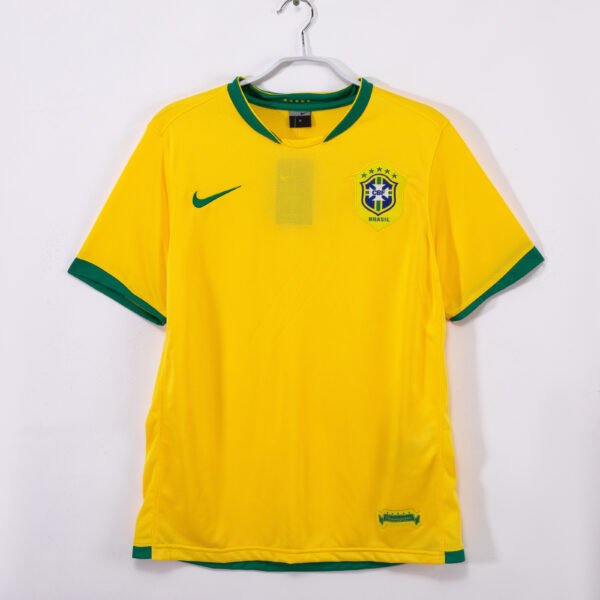 Retro Brazil 2006 Home Jersey Adult Vintage Shirt