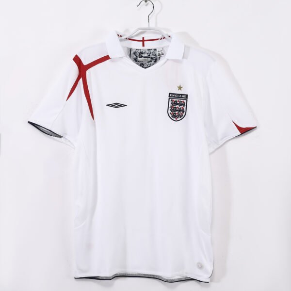 Retro 2006 England Home Jersey Adult Vintage Shirt