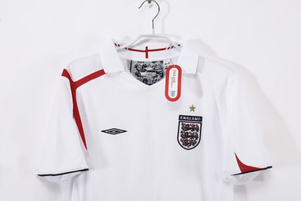 Retro 2006 England Home Jersey Adult Vintage Shirt - Image 3
