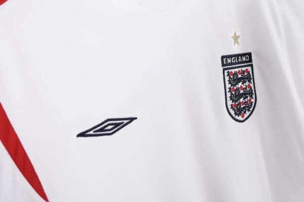 Retro 2006 England Home Jersey Adult Vintage Shirt - Image 5