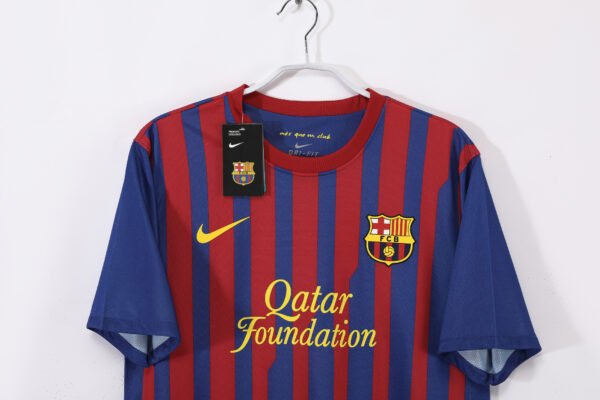 Barcelona 2011/12 Home Retro Jersey Adult - Image 3