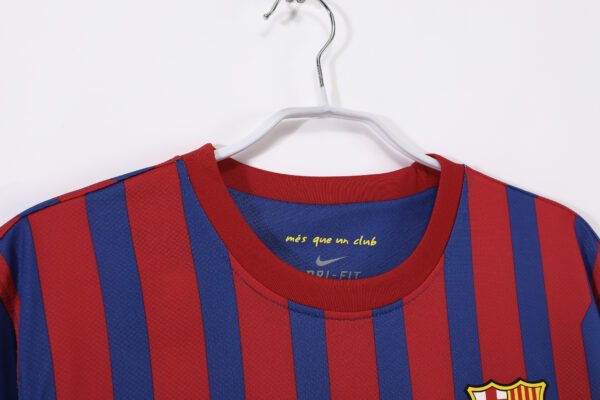Barcelona 2011/12 Home Retro Jersey Adult - Image 4