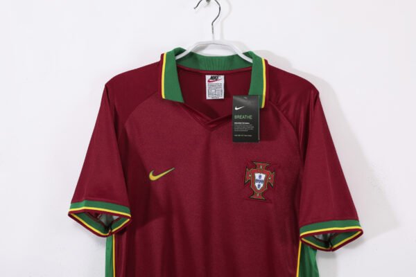 Retro Portugal 1998 Home Jersey Adult - Image 3