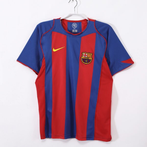 Retro 2004/05 Barcelona Home Jersey Adult