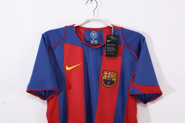Retro 2004/05 Barcelona Home Jersey Adult - Image 3