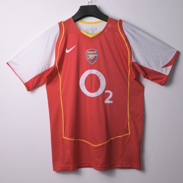 Arsenal 2004/05 Home Jersey Retro HENRY 14 - Image 2