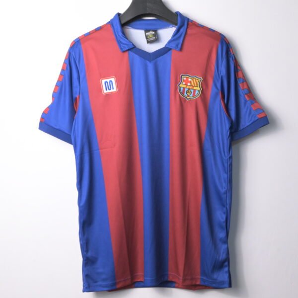 Barcelona 1980/82 Home Jersey Retro MARADONA 10 - Image 2