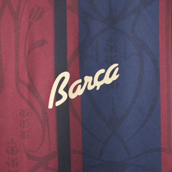 2025/26 Barcelona Jersey 125th Anniversary Adult - Image 5