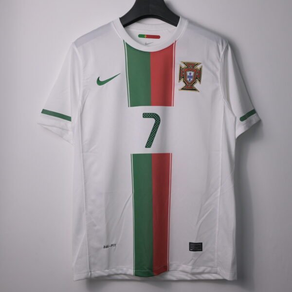 Portugal 2010 Away Jersey Retro RONALDO 7 Kit - Image 2