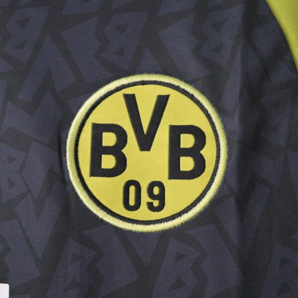 Borussia Dortmund 1995/96 Away Jersey Retro Kit - Image 3