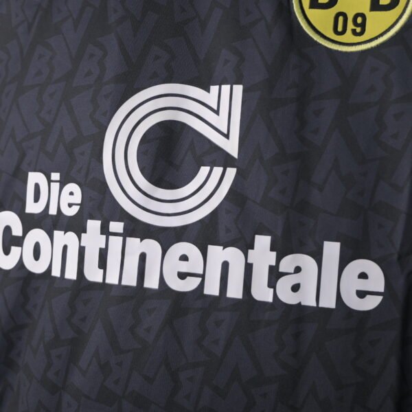 Borussia Dortmund 1995/96 Away Jersey Retro Kit - Image 6