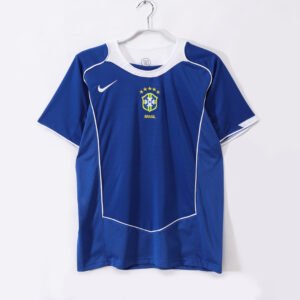 Retro Brazil 2004 Away Jersey Adult